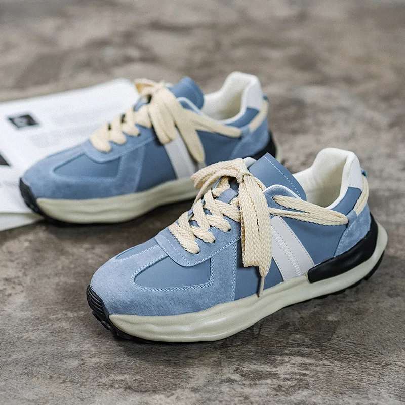 

Новинка осени 2021, мужские туфли, модные спортивные повседневные туфли, Корейская версия, универсальные дышащие низкие Туфли Forrest