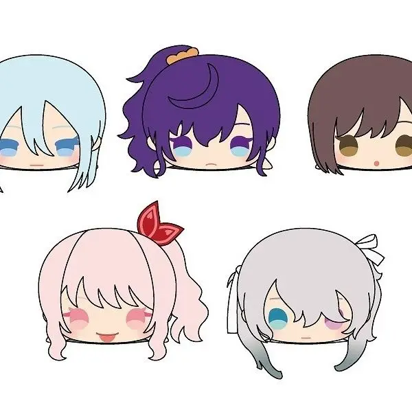 Фото Project Sekai аниме Shinonome Ena Asahina Mafuyu косплей милая школьная сумка рюкзак кулон плюшевый брелок орнамент подарок №1
