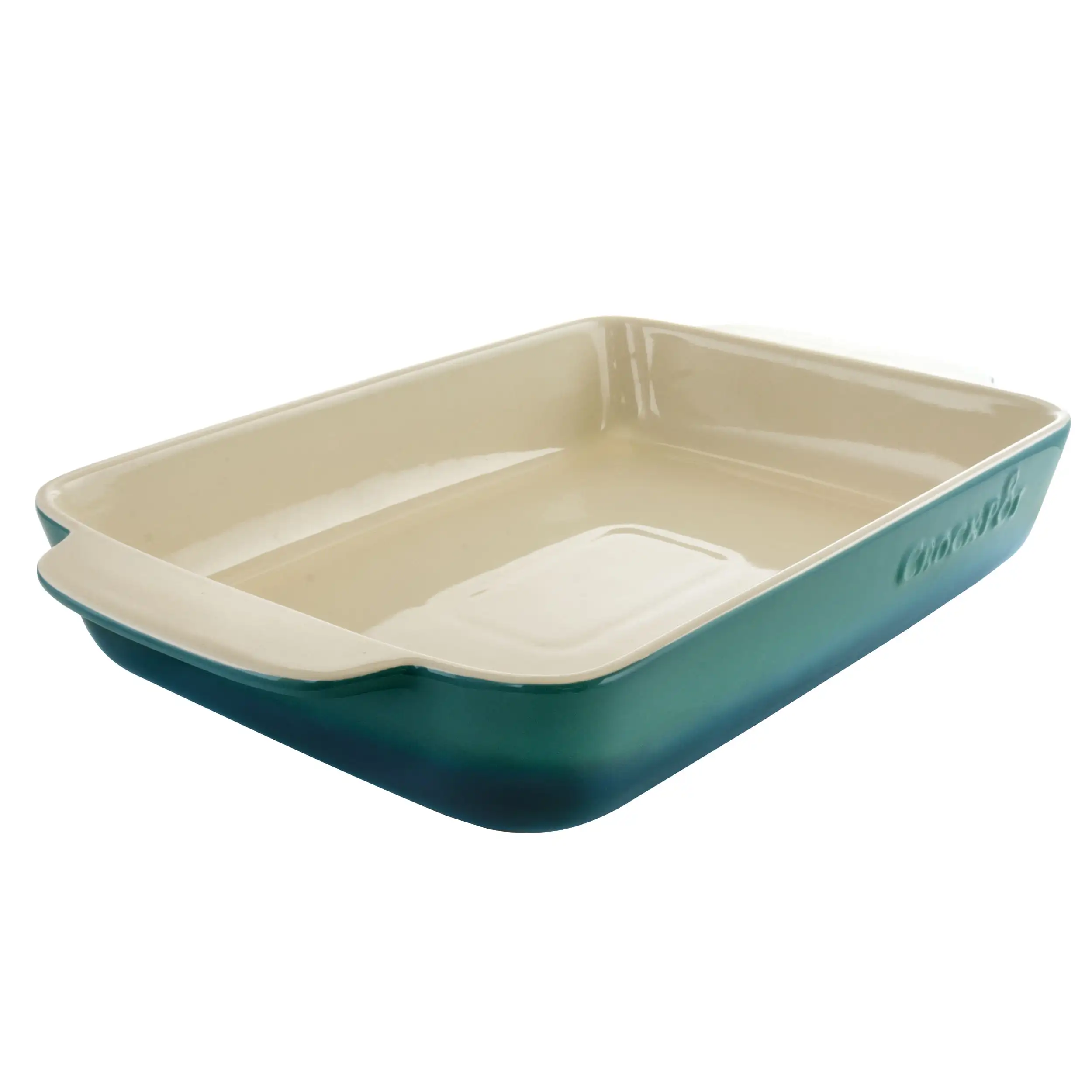 

16.25" x 9.5" 4qt Stoneware Baking Pan,