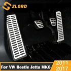Автомобильные педали для Volkswagen VW CC Passat B6 B7 R36 R-line для Skoda Superb LHD нержавеющая сталь AT MT, автомобильная накладка на педаль
