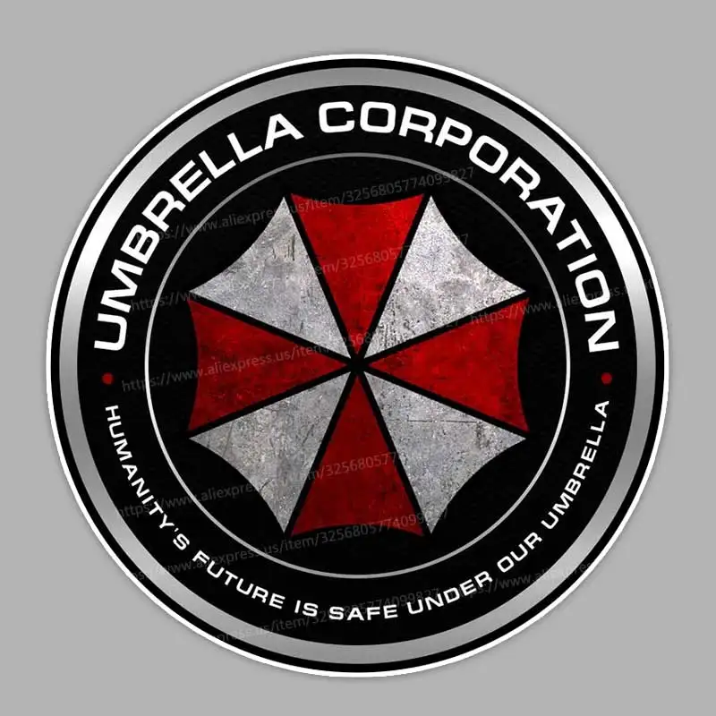

Наклейка Umbrella Corporation Корпорация Амбрелла- Автомобильная наклейка Водонепроницаемая виниловая наклейка для украшения автомобиля Y330