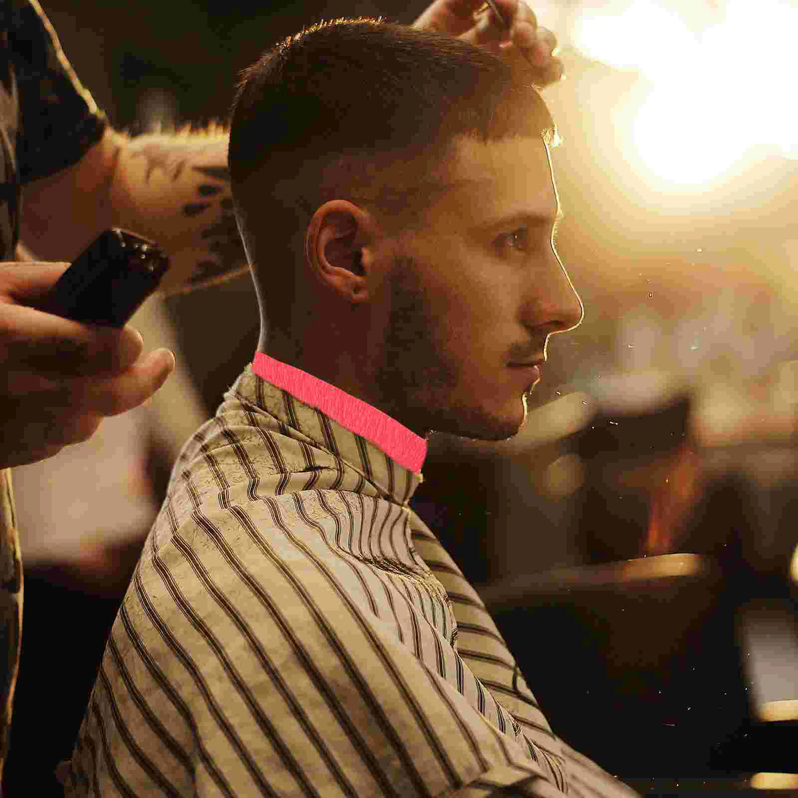 5 рулонов полосок для парикмахерских шеи одноразовые бумажные полоски