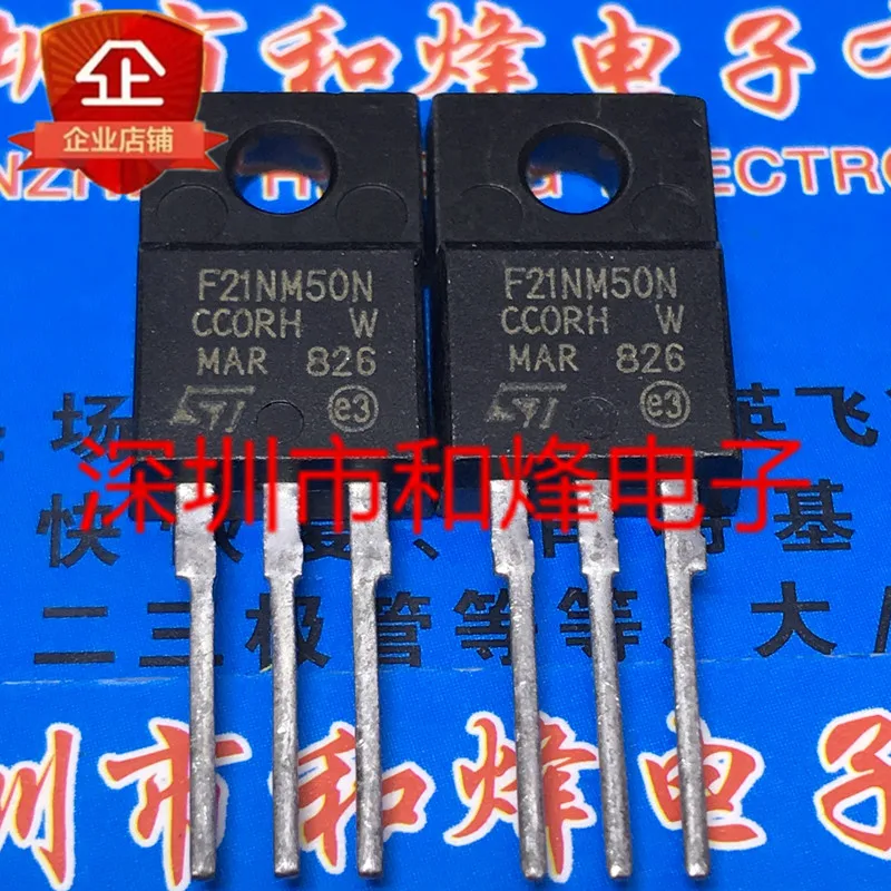 

Бесплатная доставка STF21NM50N F21NM50N TO-220F 500V 21A 10 шт.