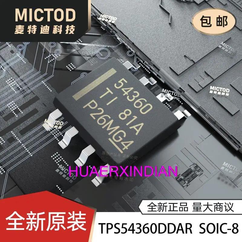 

10PCS TPS54360 TPS54360DDAR SOIC-8 60V 3A New Original
