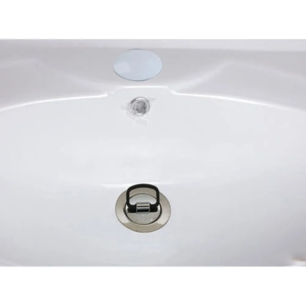 

Bathroom Sink Stopper Basin Plug Part Replace 1 Piece 1pc Replacement Tap Hole Water Stop White 49mm ABS Plastic