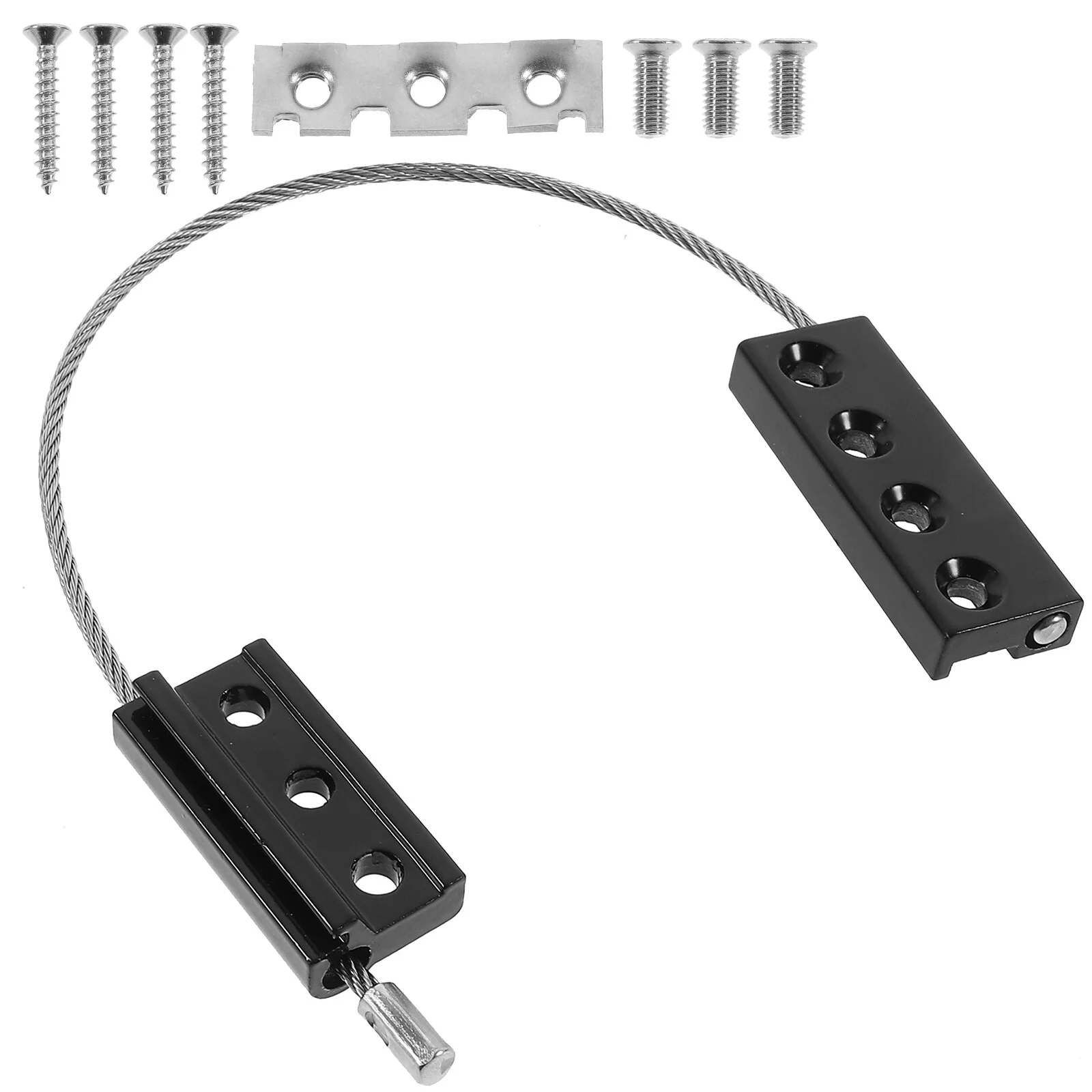 

3 Pcs Child Safety Locks Anti-fall Rope Door Security Baby Wire Window Guards Home Aluminum Alloy Protection Restrictor