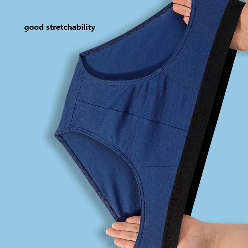 10PCS Organic Cotton Men Underwear Boxer Shorts Breathable Underpants Male Panties Gift For Men Boxershorts Plus Size Wholesale