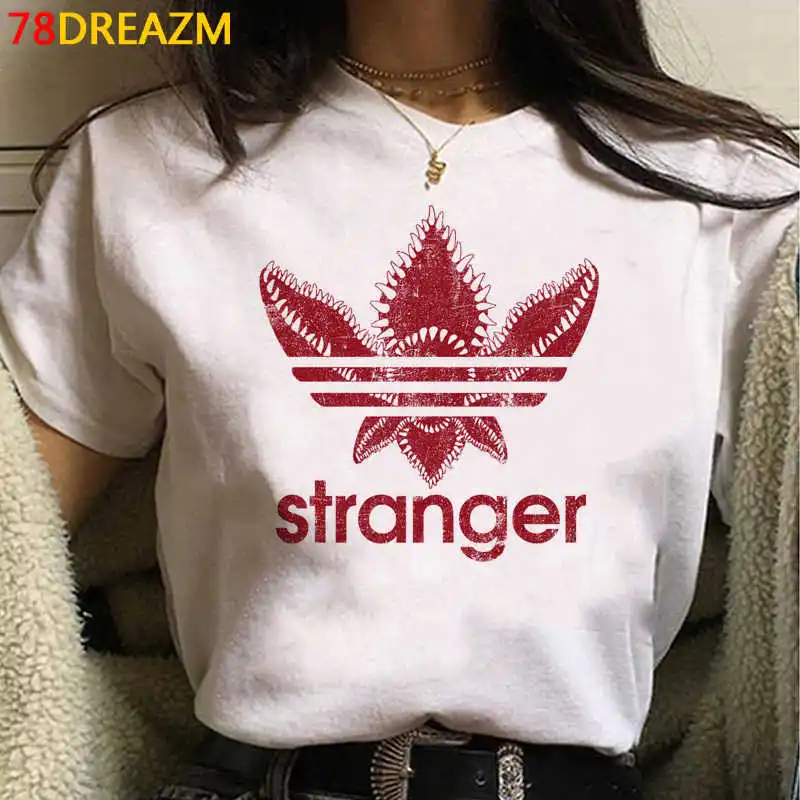 

Stranger Things Upside Down Eleven tshirt clothes women casual kawaii 2021 harajuku grunge summer top streetwear vintage