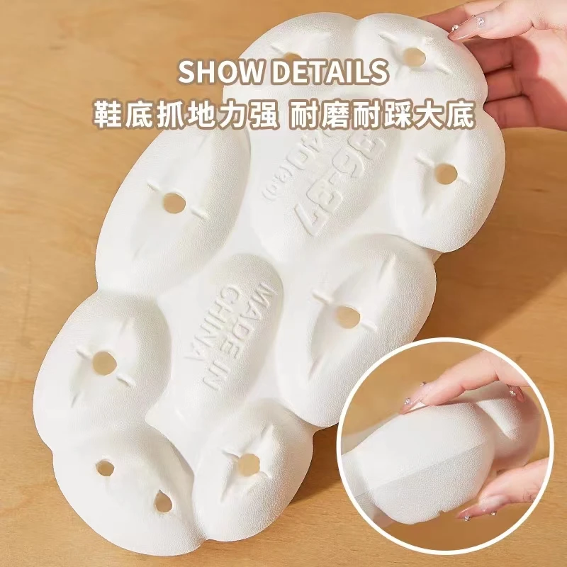 Summer Pool Beach Slippers Female Man Soft Thick Damping Slides Home Bedroom EVA Women's Summer Flip-Flops Lady Platform Shoes