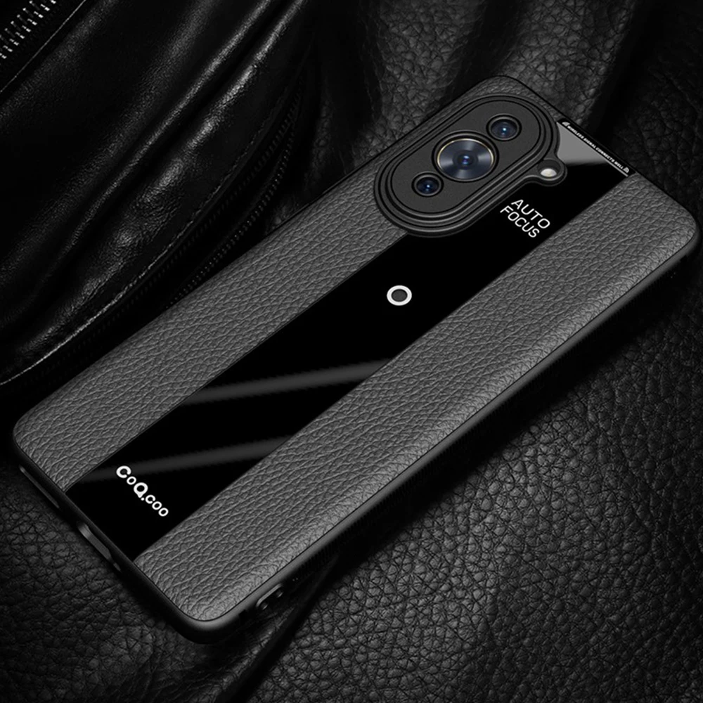 

Роскошный силиконовый чехол из углеродного волокна для телефона Huawei Nova 10 Pro, ультратонкие Нескользящие Защитные чехлы для Capa 10 ноября