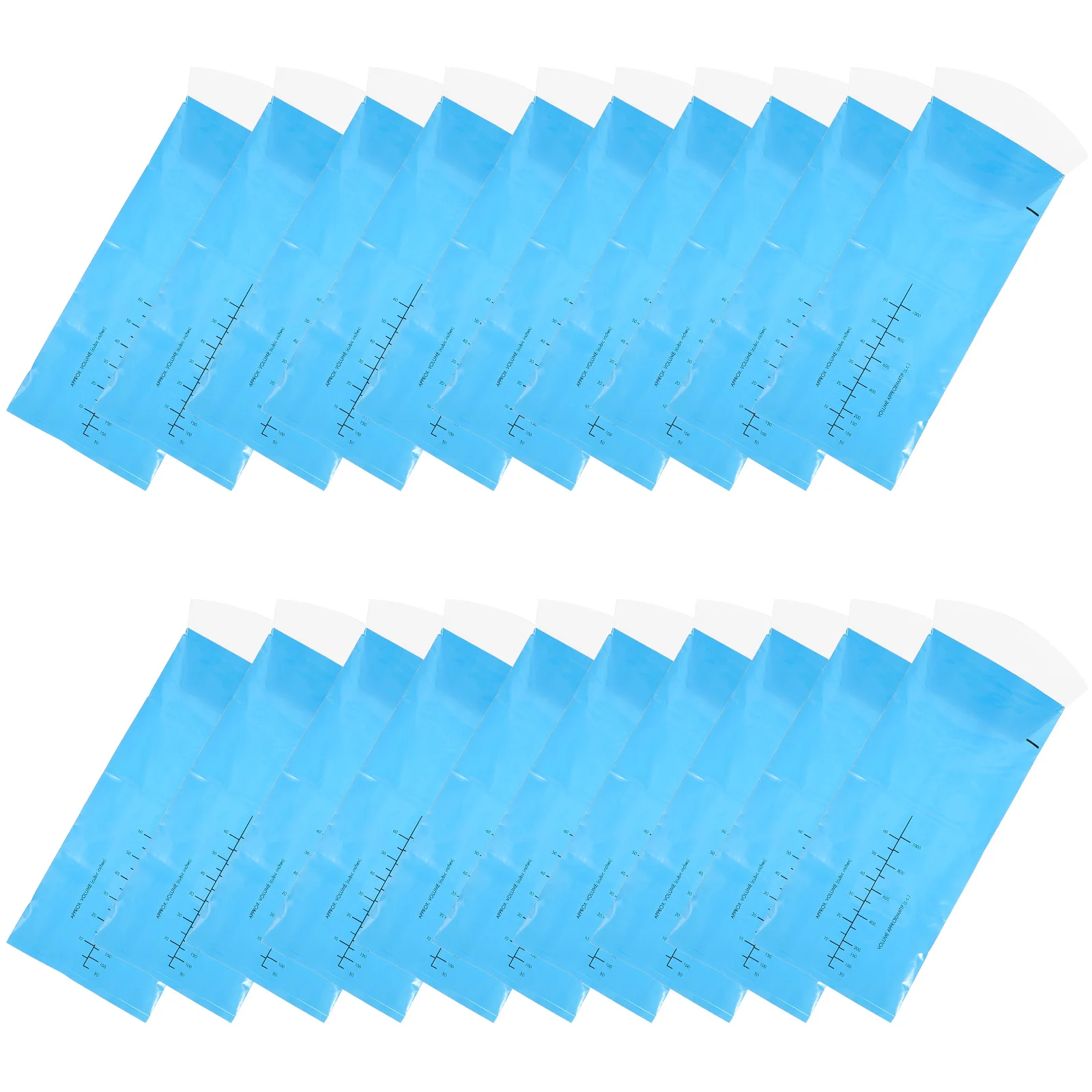 

20 Pcs Airplane Pregnant Woman Aeroplane Ldpe Disposable Carsickness Vomit Bags