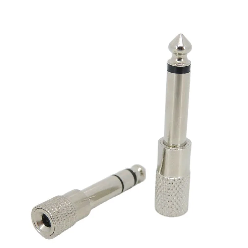 Аудио усилитель 6 35 мм 2/3 полюсная моно стерео штепсельная виолка до 3 5 гнездовой