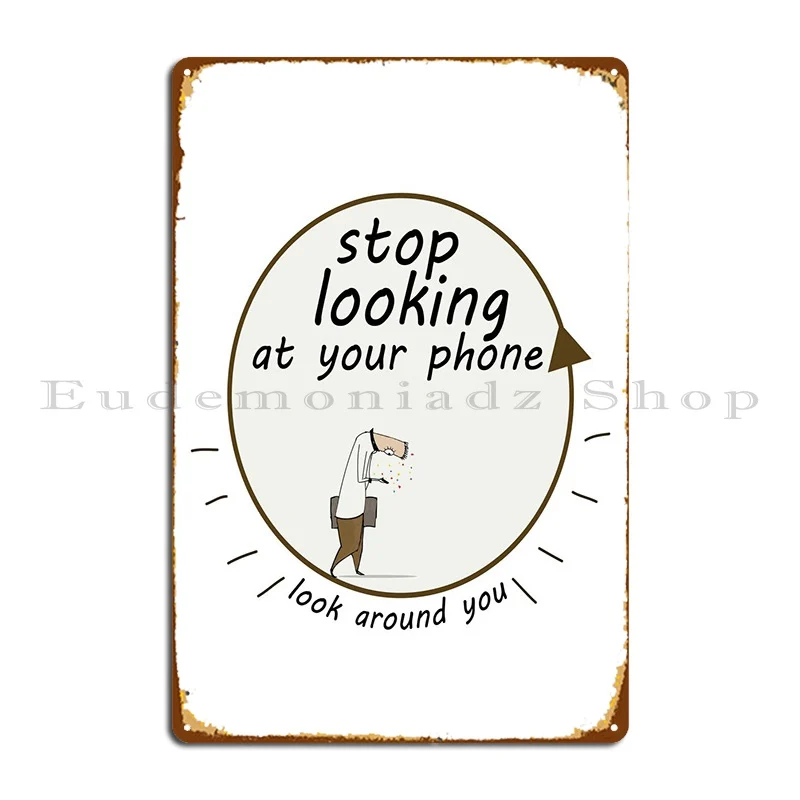 

Stop Looking Metal Plaque Bar Garage Bar Designing Classic Tin Sign Poster