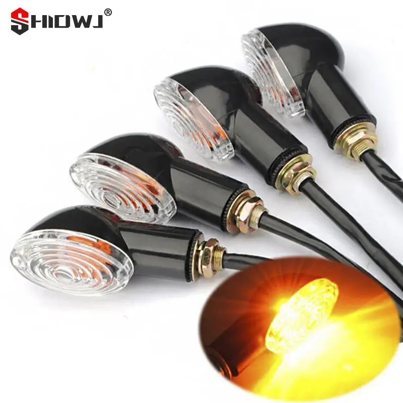 

1Pc Motorcycle LED Turn Signals Lights Blinker Indicators Lights Flasher Amber Lamp Blub Universal Motorbike Turn Signal Light