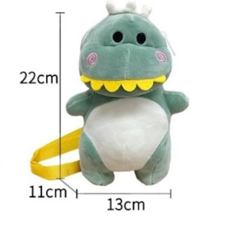 Женская сумка через плечо с мультипликационным динозавром маленькая прекрасная