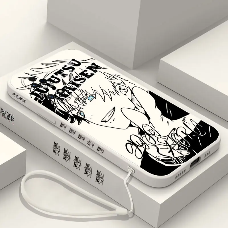

Jujutsu Kaisen Gojo Phone Case For Huawei P40 P30 P20 Pro Lite Nova 10 10SE 9 9SE 8 8i Mate 40 30 Pro Lite 5G P Smart 2021 Cover