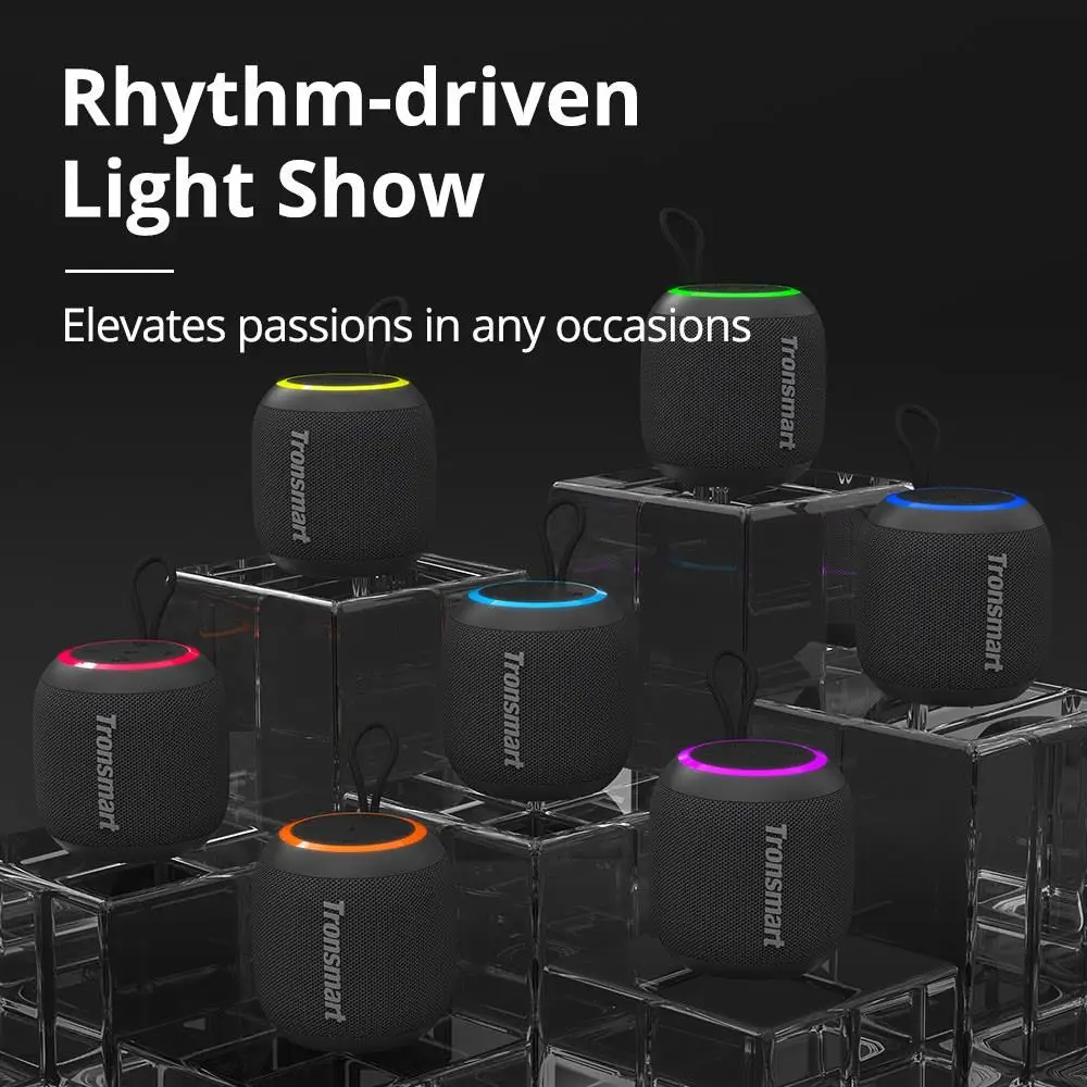 Новинка 2022 портативная мини-Колонка Tronsmart T7 TWS Bluetooth 5.3 колонка со