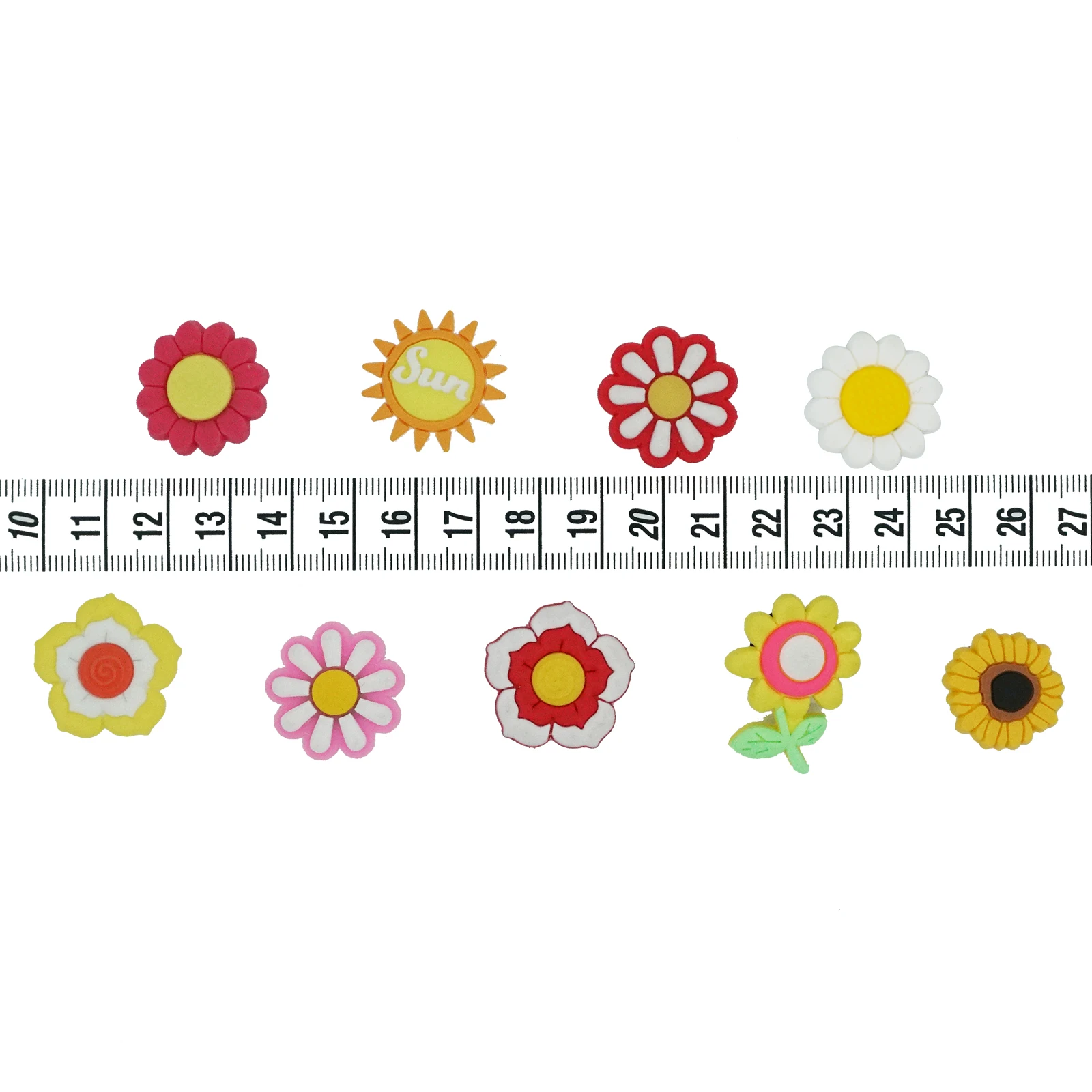 1 шт. Разноцветные Подвески в виде подсолнуха | Обувь