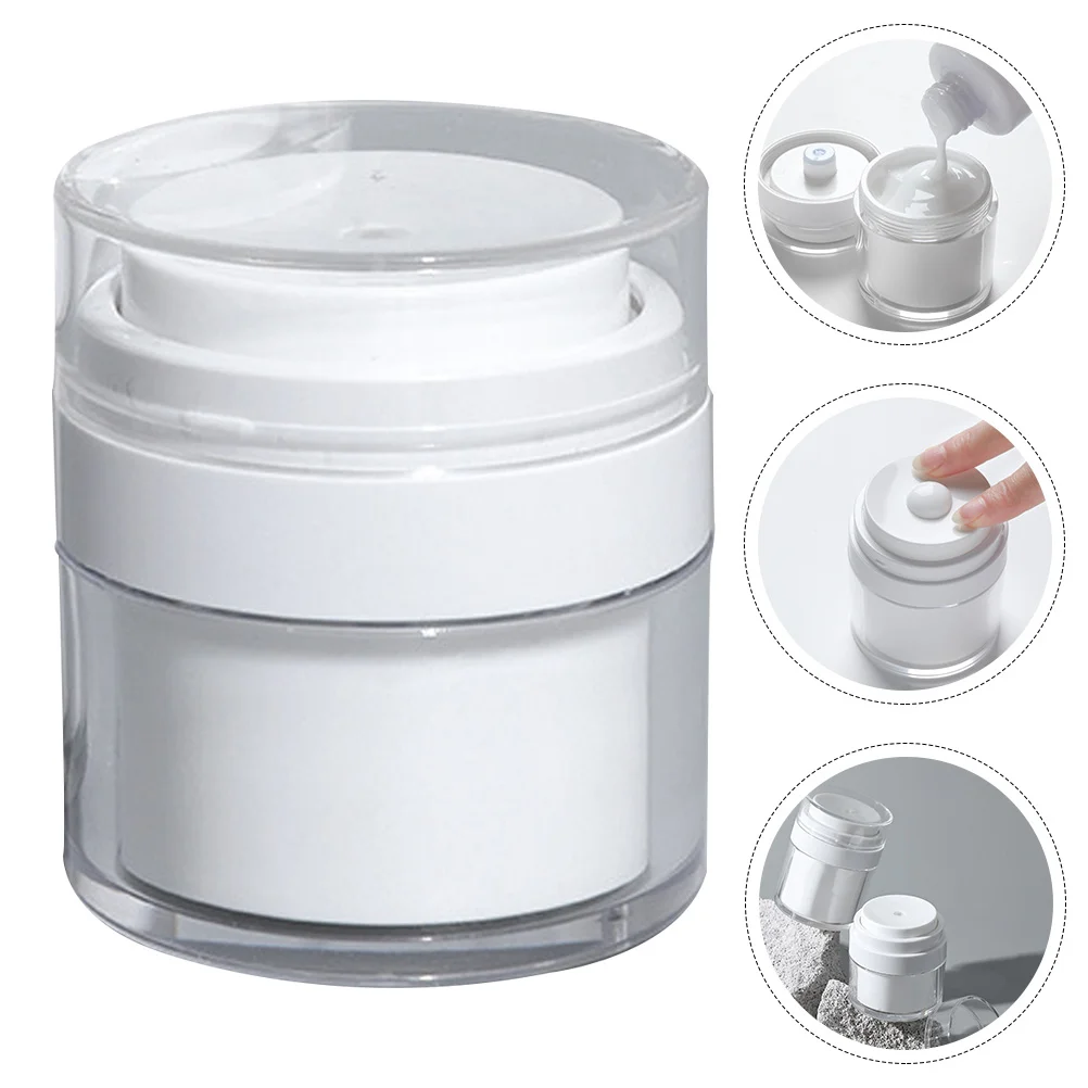 

Jar Lotion Cream Container Containers Pump Bottles Travel Bottle Balm Lip Vacuum Airless Sample Creams Dispenser Face Press