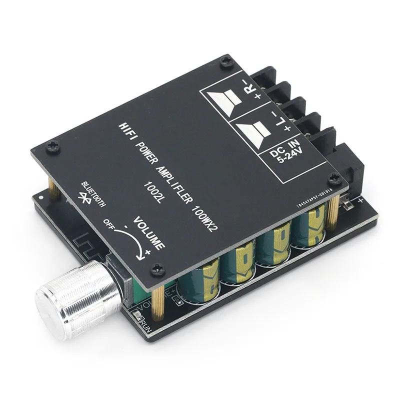 ZK-1002L 100WX2 Мини Bluetooth 5 0. 0 беспроводной аудио Мощность Цифровой усилитель плата