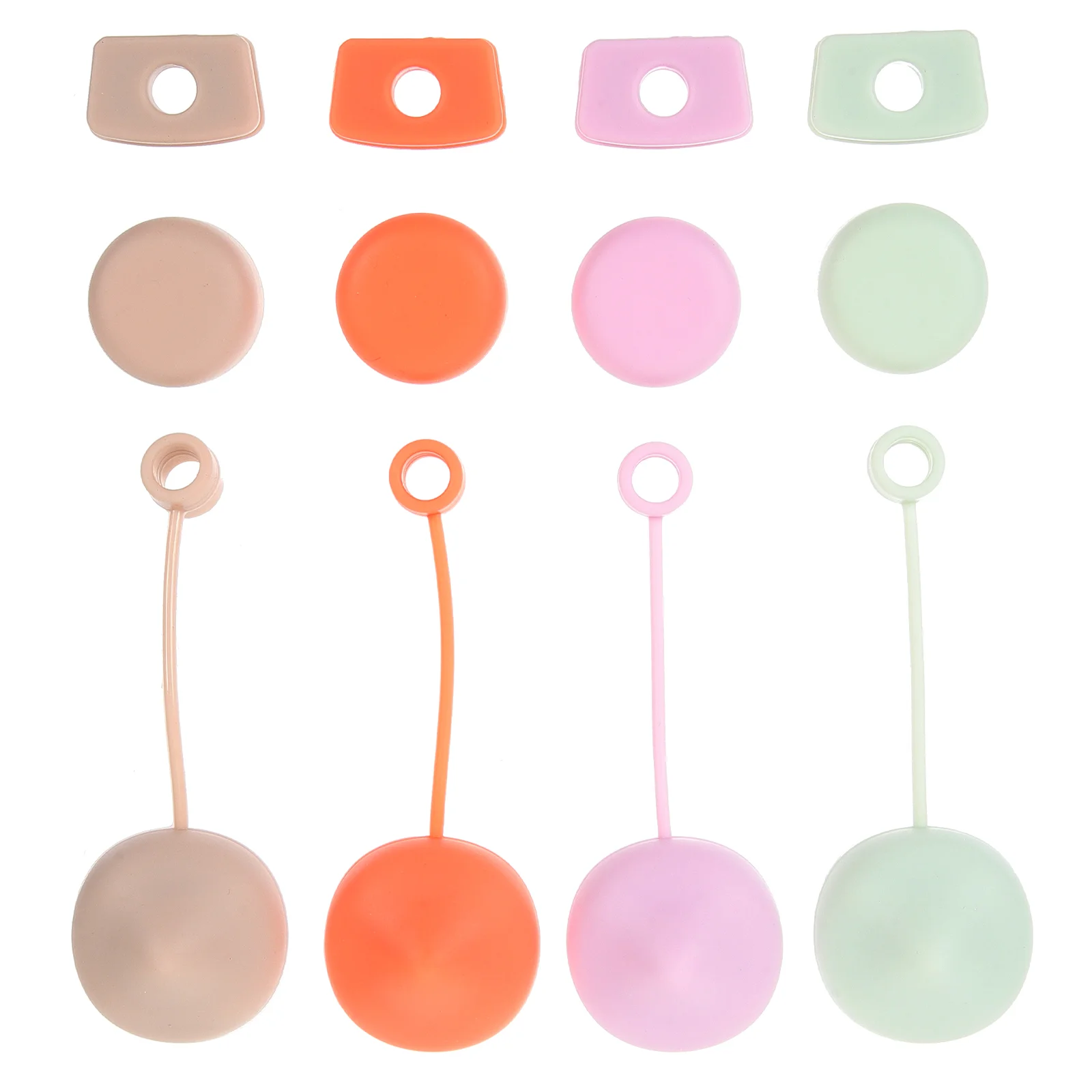 

Silicone Straw Stopper Plugs Tumbler Caps Covers Tips Reusable Straws Drinking Cute