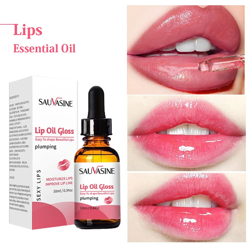 

Volumizer Lip Plumper Moisturizing Lip Oil Gloss Lip Maximizer Cosmetic Nourish Moisturizing Lip Balm Plumping Korean Makeup10ml