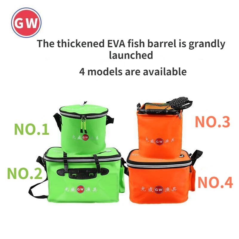 Bucket Fish Protective Water Tank Bag Portable Multi-functional EVA Bucket Fishing Gear Fishing Supplies Fish Tank Bucket