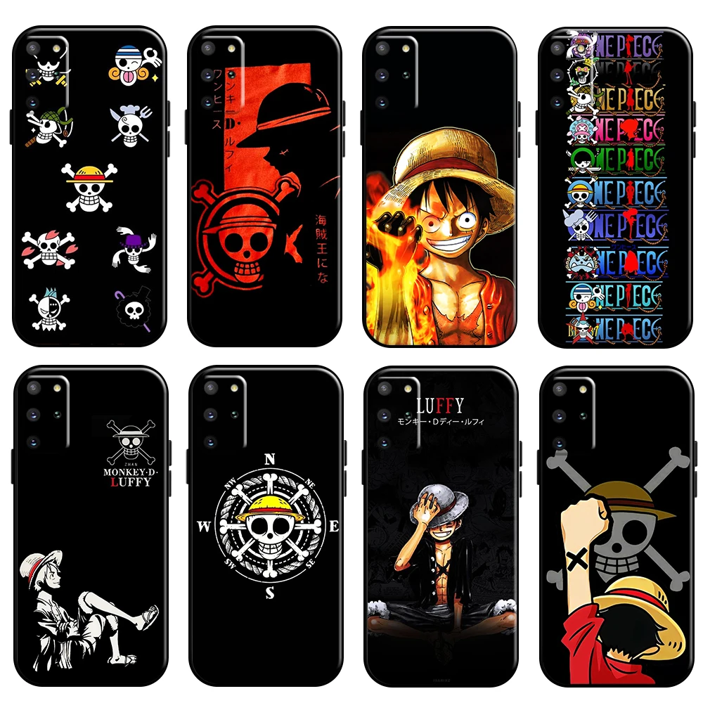 

Anime One Piece Luffy Phone Case For Samsung Galaxy S21 S20 Plus Ultra FE 5G Silicone Cover Coque Back Liquid Silicon Carcasa