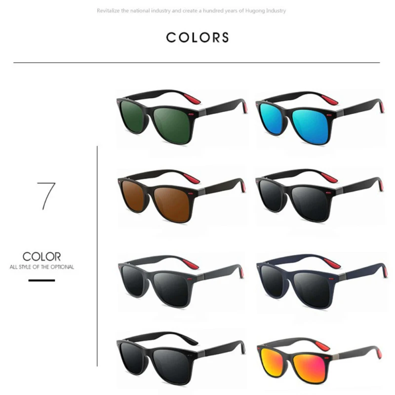 Солнцезащитные очки поляризационные для мужчин и женщин UV-400 классические