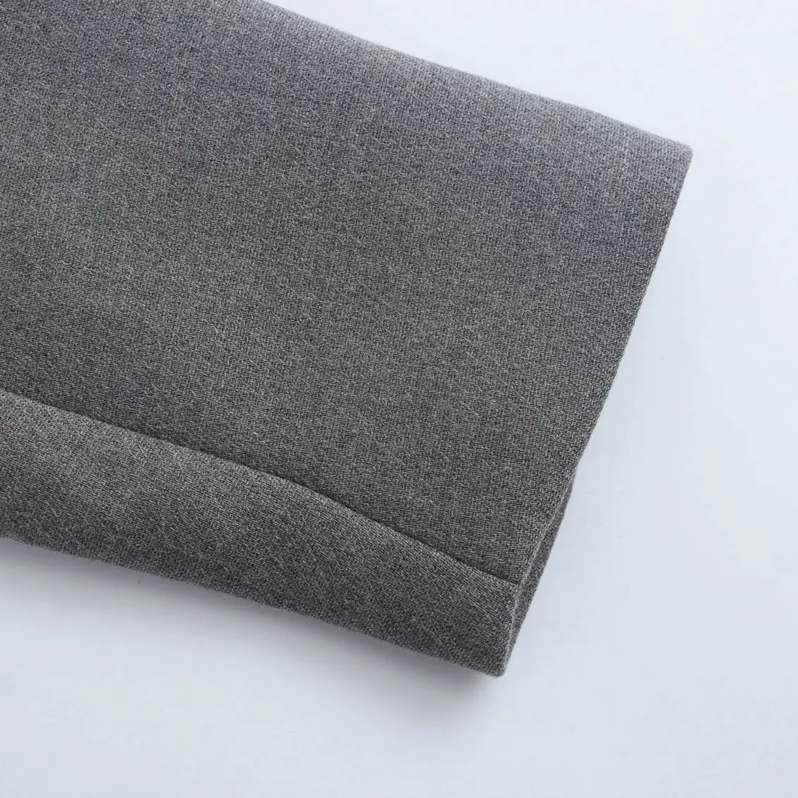 TRAF Элегантная женская короткая куртка 2024 осеннее толстое однобортное офисное