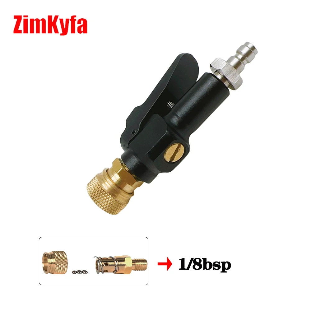 Новый черный адаптер для быстрого заполнения 300 бар