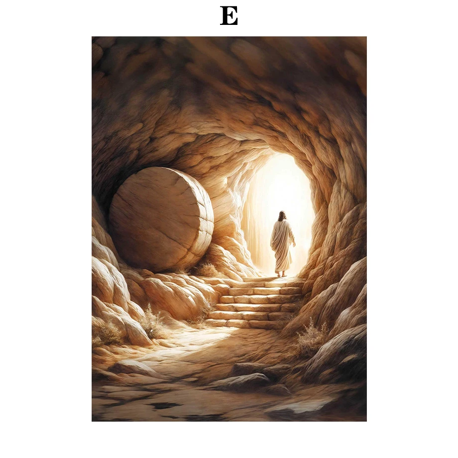 

Христианская картина на холсте, современный стиль