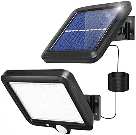 

【 2 packs 】 Outdoor solar lights with motion sensors, solar LED outdoor spotlights, outdoor solar spotlights, outdoor solar
