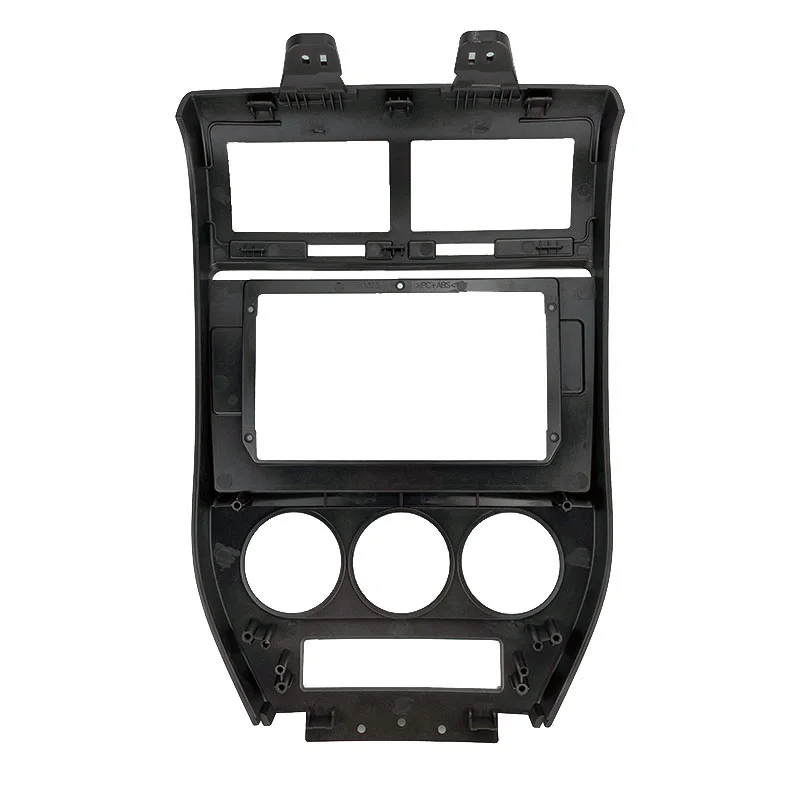 Автомобильный радиоприемник 2 Din 10 1 дюйма пластиковая панель Fascia рамка для JEEP Compass