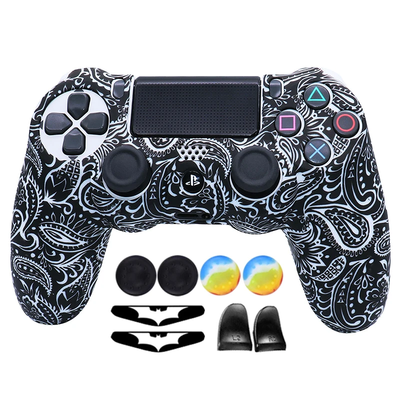 Мягкий силиконовый чехол для контроллера PS4 Dual shok 4 аксессуары геймпада джойстика
