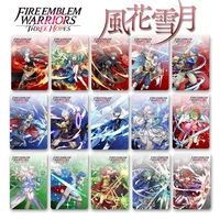 fire emblem wind and snow moon amiibo unparalleled amiibo switch fire emblem crossover card 15pcs