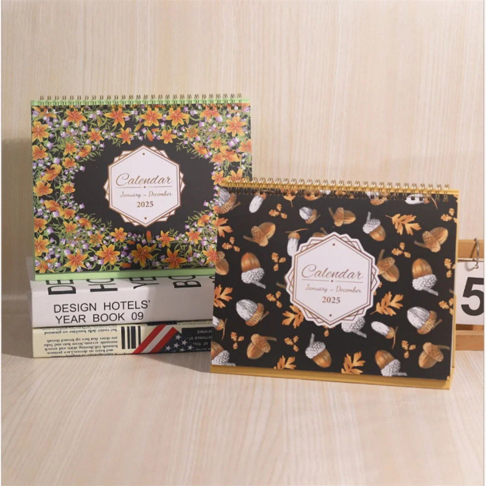 2025 Календарь на английском языке Cactus для рабочего стола органайзер управления