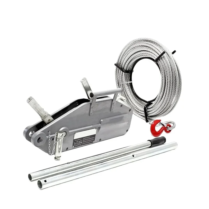5 4-тонный ручной трос Tirfor Guincho de cabo aco para puxar e empurrar Push Pulling Лебедка Подъемный поводок