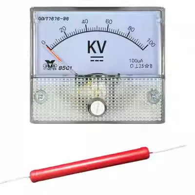 Указатель типа Вольтметр постоянного тока 85-5 кВ/10 кВ/15 кВ/20 кВ/30 кВ/50 кВ/100 кВ, вольтметр высокого напряжения, стандартный резистор напряжения