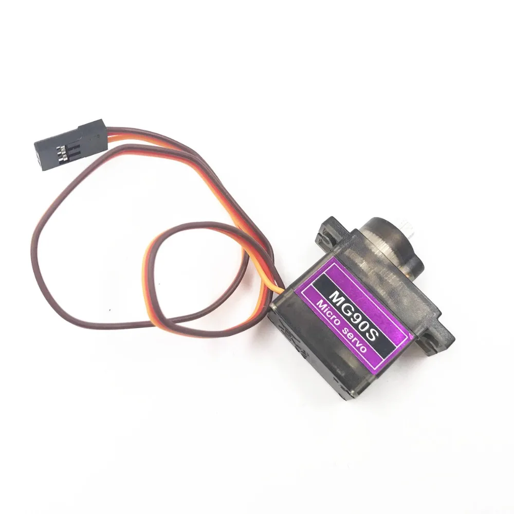 2/5/10/20/100 pcs/lot MG90S gear Digital 9g Servo SG90 For Rc Helicopter Plane Boat Car MG90 9G Trex 450 RC Robot Helicopter enlarge