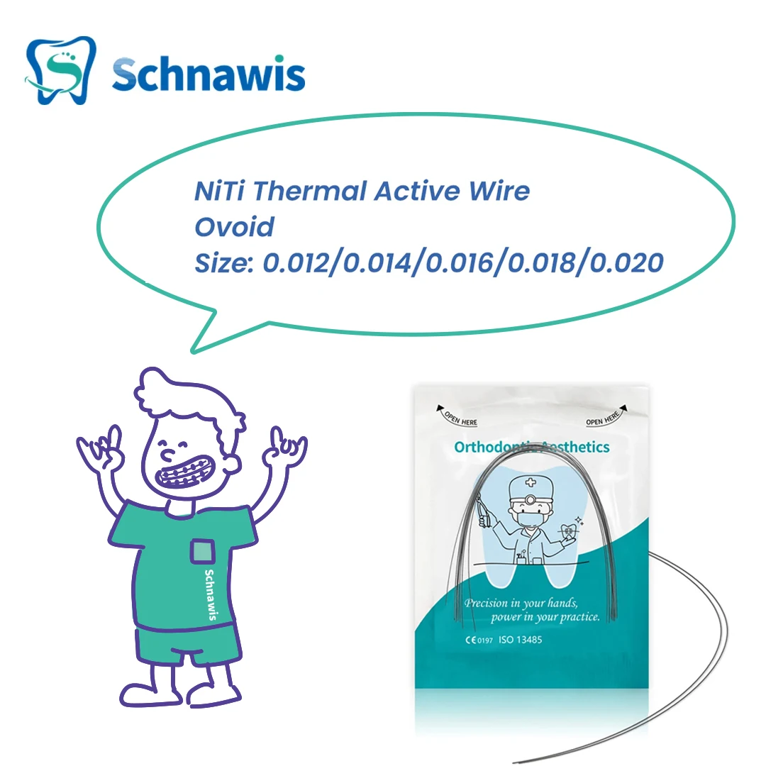 10 шт./упаковка Ортодонтические архпровода для зубов