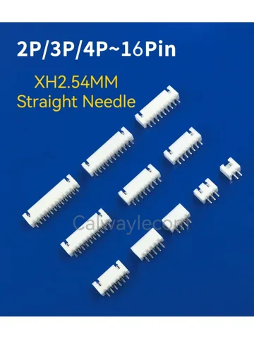 HSSTEC  XH2.54 прямой игольчатый разъем 2P/3P/4P/5P/6P/7P/8P/9P/10P--16Pin