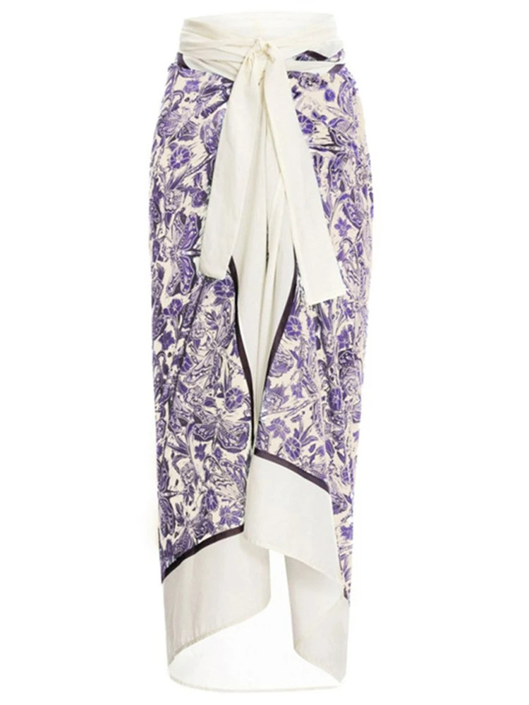 One Piece Swimsuit 2022 New Print Ruffle Sling Swimwear Woman Bodysuit Sexy Monokini Summer Beach Cover Up Bathing Suit Female