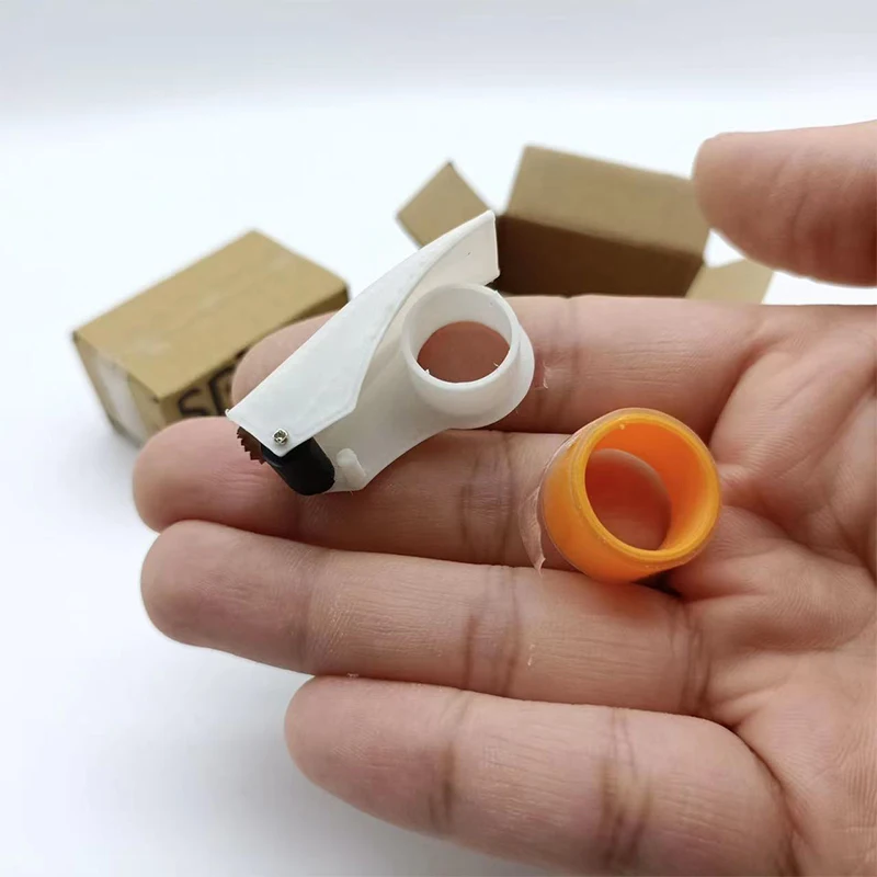 

Mini Tape Cutter Dollhouse Miniature Tape Decor Toy Doll House Decor Furniture Accessories