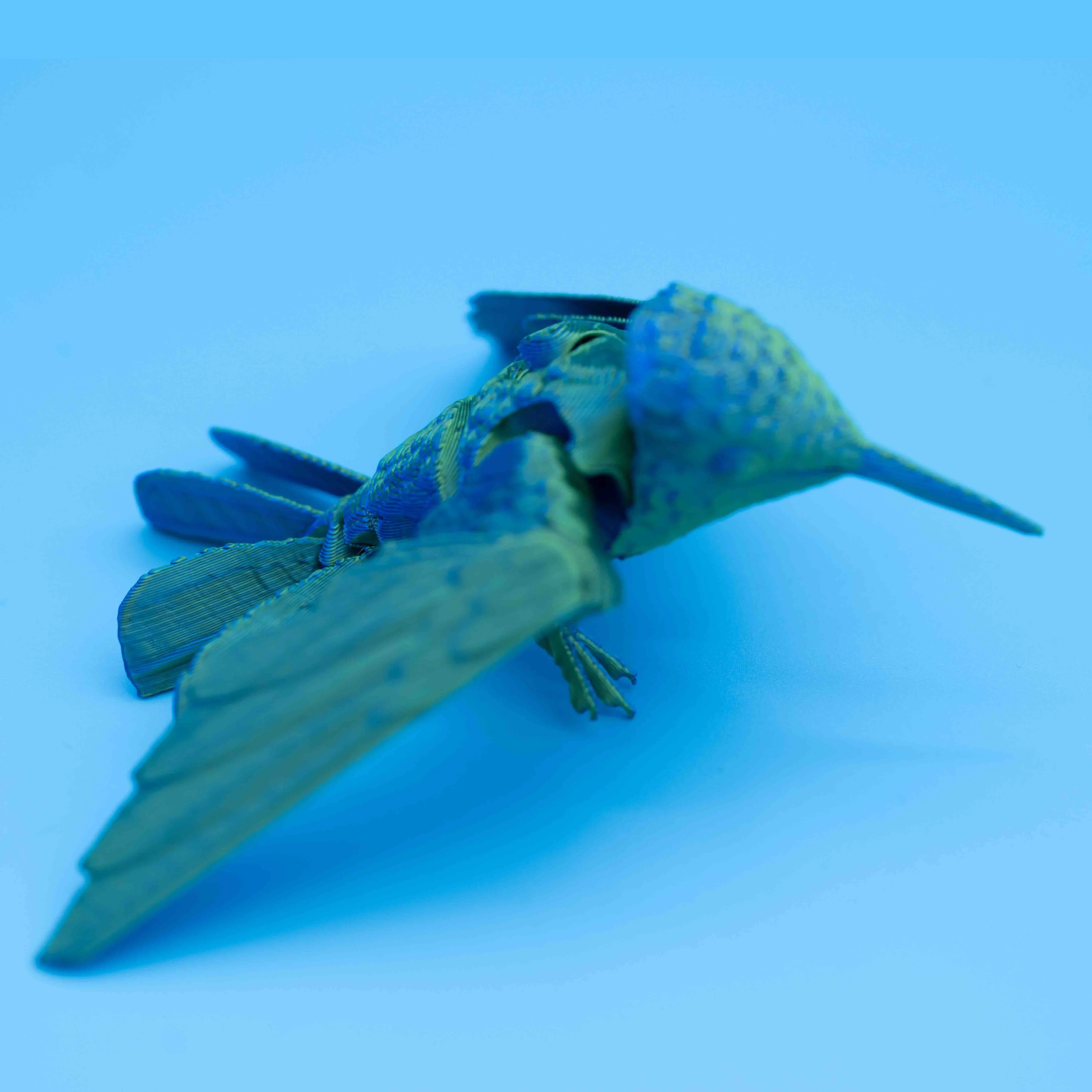 

3D модель колибри из ПВХ