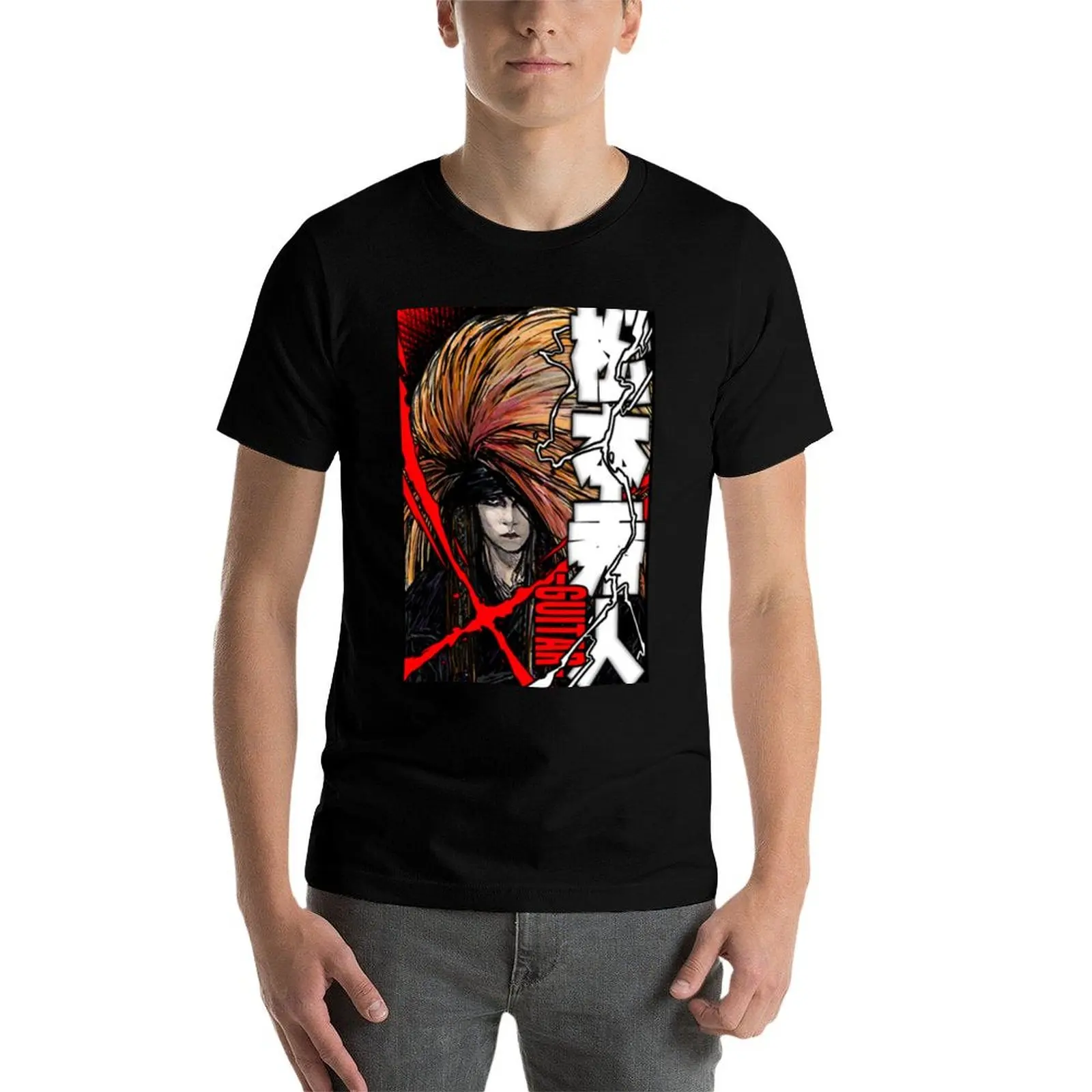 Фото Футболка Red X Promo от X Japan (Хидэто Матсумото) - свободного кроя, больших размеров. №3