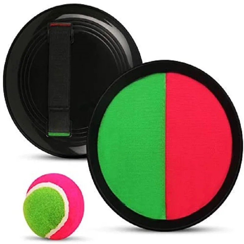 

Racket Throw and Catch Sucker Set Disc Sticky Ball Throwing and Catching Game Toys Children's Outdoor Sports Parent-child Games
