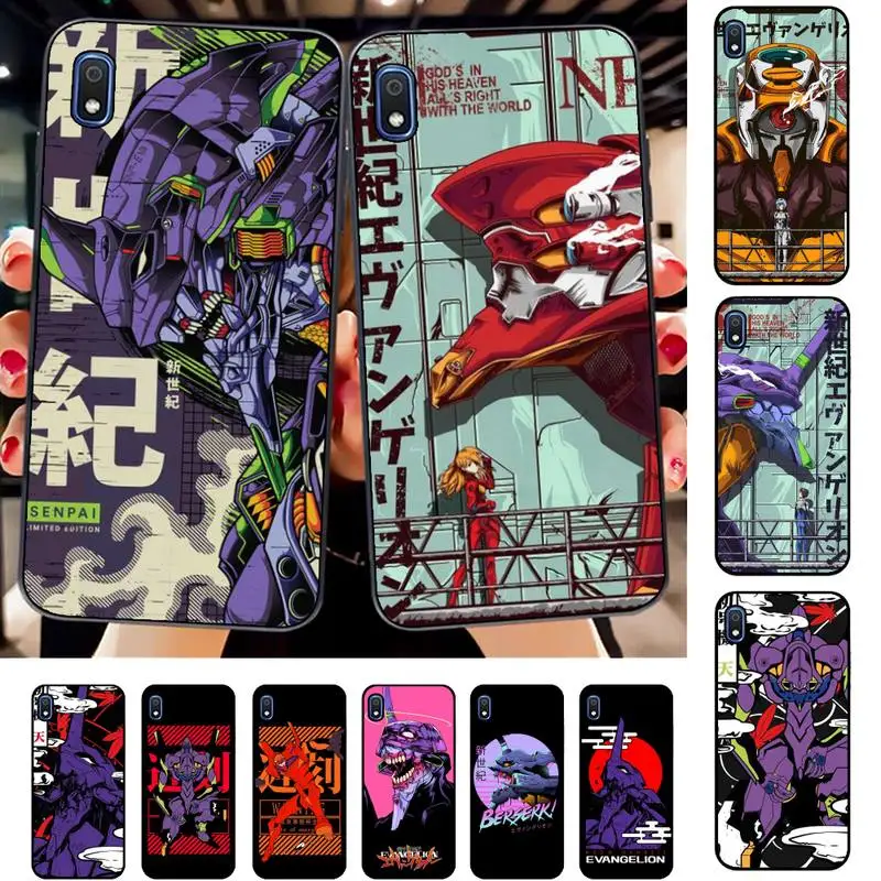 

BANDAI Neon Genesis Evangelion EVA Phone Case for Samsung A51 01 50 71 21S 70 31 40 30 10 20 S E 11 91 A7 A8 2018