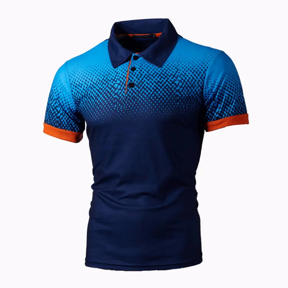 

Мужская футболка-поло с отложным воротником, с коротким рукавом