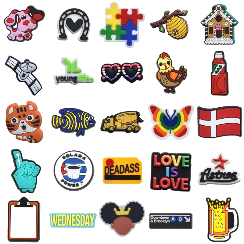 

Designer New for Croc Charm Women for Crocs Charms Pins Shoe Charms Xmas Gifts Kids Shoes Accessories Jeans Decorations Summer